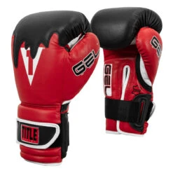 TITLE Boxing Gel Lava Leather Series Training Gloves -Top Boxing Store mlvltg rd bk wh 02