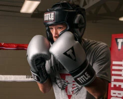 TITLE Platinum Premier Full Training Headgear 2.0 -Top Boxing Store phgf2 bk sv 3 1