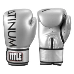 TITLE Platinum Prolific Boxing Bag Gloves -Top Boxing Store plbg sv bk 1 1