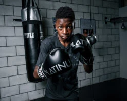 TITLE Platinum Prolific Boxing Bag Gloves -Top Boxing Store plbg bk sv 2 1