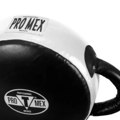 Pro Mex Accuracy Leather Pro Punch Shield 2.0 -Top Boxing Store pmappsl2 bk wh 2