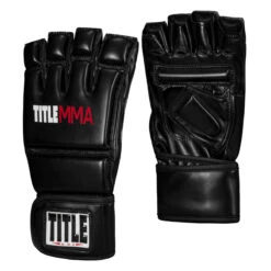 TITLE MMA Perform Bag Gloves -Top Boxing Store pmbg2 bk 2 1