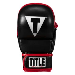 TITLE MMA Perform Safe Spar Glove 2.0 -Top Boxing Store pssg2 bk rd 03