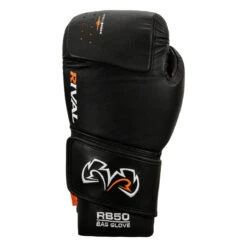 Rival Boxing Intelli-Shock Leather Bag Gloves -Top Boxing Store rb50 bk 3 1
