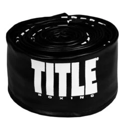 TITLE Boxing Pro Vinyl Zippered Rope Covers -Top Boxing Store rcpro2 bk 2 1
