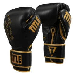 TITLE Boxing Roberto Duran Signature Leather Bag Gloves 9 TITLE Boxing Roberto Duran Signature Leather Bag Gloves -Top Boxing Store rdbg 02
