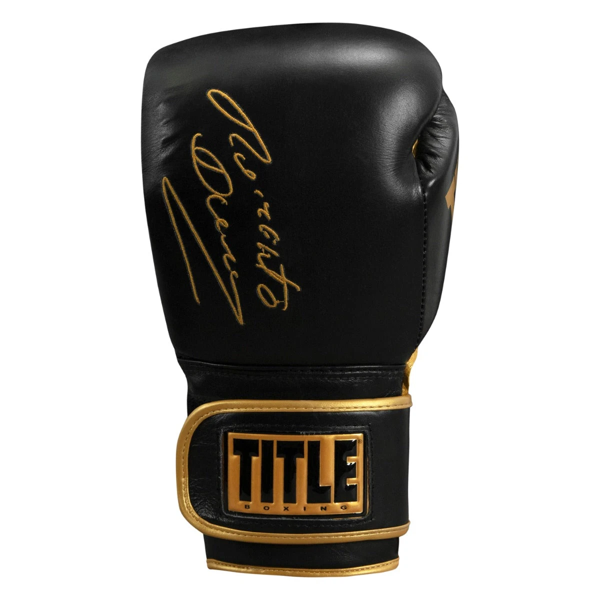 TITLE Boxing Roberto Duran Signature Leather Bag Gloves 4 TITLE Boxing Roberto Duran Signature Leather Bag Gloves - Image 4