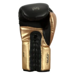 Rival Boxing 100 Series Lace Sparring Gloves -Top Boxing Store rs100 bk gd 0004