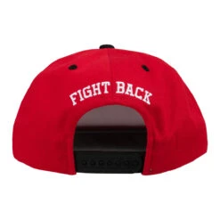TITLE Boxing Rock Steady Fight Back Flatbill -Top Boxing Store rscap4 rd bk 3