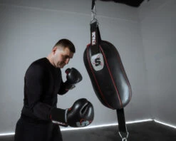 SCYntz Leather Double End Heavy Bag -Top Boxing Store scydebhb bk gr 1 2