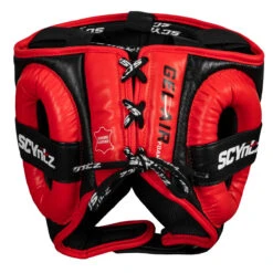 SCYntz Leather Headgear -Top Boxing Store scyhg bk rd 4 1