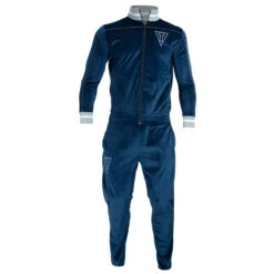 TITLE "Boxing Ain't Easy" Velour Warm Up -Top Boxing Store tb166 nv bk wh 1