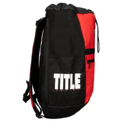 TITLE Boxing Defender Backpack -Top Boxing Store tbag39 bk rd 4
