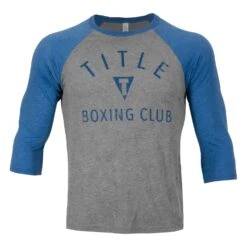 TITLE Boxing Club Classic Baseball Tee -Top Boxing Store tbct198 gr ry 1 1