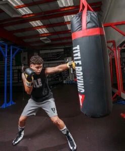 TITLE Boxing Speed-Flex Encore High-Top Shoes -Top Boxing Store tbs 2 bk wh 2 2