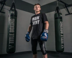 TITLE Boxing Main Event Tee -Top Boxing Store tbts199 bk 3