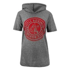 TITLE Boxing Women's Vintage Short Sleeve Hooded Tee -Top Boxing Store tbwts213 gr 1 1