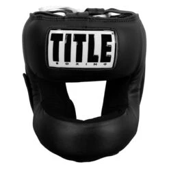 TITLE Boxing Face Protector Training Headgear -Top Boxing Store tfp bk 2