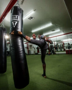 TITLE Boxing 100lb Synthetic Thai Heavy Bag -Top Boxing Store thbv bk 1