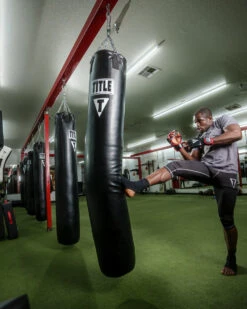 TITLE Boxing 100lb Synthetic Thai Heavy Bag -Top Boxing Store thbv bk 2