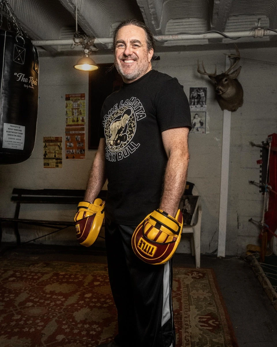 TITLE Boxing Legacy Jake Lamotta "Bronx Bull" Tee 2 TITLE Boxing Legacy Jake Lamotta "Bronx Bull" Tee - Image 2