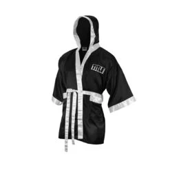 TITLE Boxing Fingertip Robe -Top Boxing Store tsrf bk wh 2