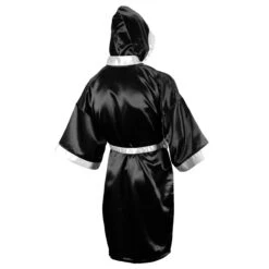 TITLE Boxing Full Length Robe -Top Boxing Store tsrfl bk wh 3