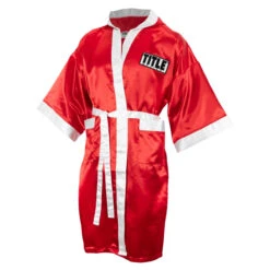TITLE Boxing Full Length Robe -Top Boxing Store tsrfl rd wh 01 1 6