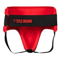 Viper By TITLE Boxing Defense Groin Protector -Top Boxing Store vdfgp rd bk 3 1