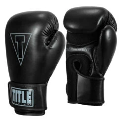 TITLE Boxing Vegan Fitness Bag Gloves -Top Boxing Store vgfbg bk bk 2 1 1