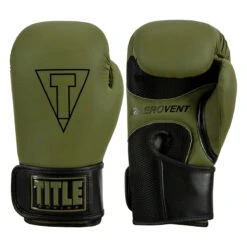 TITLE Boxing Vegan Fitness Bag Gloves -Top Boxing Store vgfbg gn bk 1 1 1