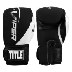 Viper By TITLE Boxing Strike Bag Gloves 2.0 -Top Boxing Store vsbg2 bk wh 001
