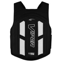 Viper By TITLE Boxing Supreme Body Protector -Top Boxing Store vsbp bk wh 2