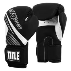Viper By TITLE Boxing Strike Select Bag Gloves 2.0 -Top Boxing Store vssbg2 bk wh 02