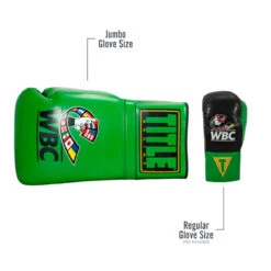 WBC By TITLE Boxing Jumbo Gloves -Top Boxing Store wbcjbg2 gn 04