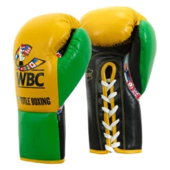 WBC By TITLE Boxing Jose Sulaiman Leather Gloves -Top Boxing Store wbcjsg gd bk 02