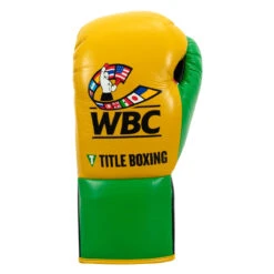 WBC By TITLE Boxing Jose Sulaiman Leather Gloves -Top Boxing Store wbcjsg gd bk 03