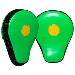 WBC By TITLE Boxing Focus Mitts -Top Boxing Store wbcpm gn bk 3