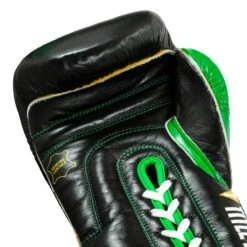 WBC By TITLE Boxing Sparring Gloves -Top Boxing Store wbcsg bk gn 05