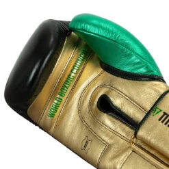 WBC By TITLE Boxing Green Belt Bag Gloves 17 WBC By TITLE Boxing Green Belt Bag Gloves -Top Boxing Store wgbbg bk gd gn 5 2