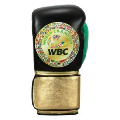 WBC By TITLE Boxing Green Belt Training Gloves 1.0 -Top Boxing Store wgbtg bk gd gn 3 1