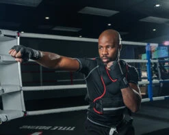 TITLE Boxing Extra Weighted Vest -Top Boxing Store wtdvst bk rd 3