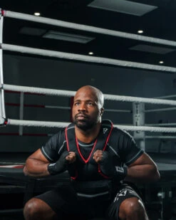 TITLE Boxing Extra Weighted Vest -Top Boxing Store wtdvst bk rd 5