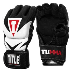 TITLE MMA Command Training Gloves 11 TITLE MMA Command Training Gloves -Top Boxing Store xmctg bk wh 002