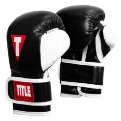TITLE Boxing Youth Bag Gloves 16 TITLE Boxing Youth Bag Gloves -Top Boxing Store ytbbg bk wh 02