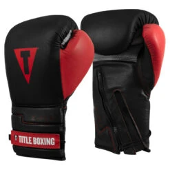 TITLE Boxing Z-FLY Bag Gloves -Top Boxing Store zflybg bk rd 2 1