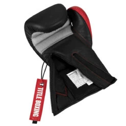 TITLE Boxing Z-FLY Bag Gloves -Top Boxing Store zflybg bk rd 6 1
